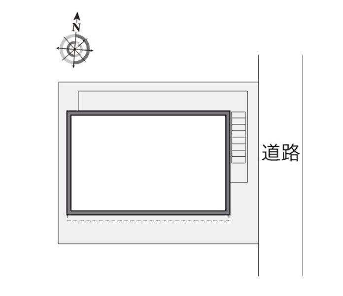 レオパレスＫＩＭＵＲＡの区画図