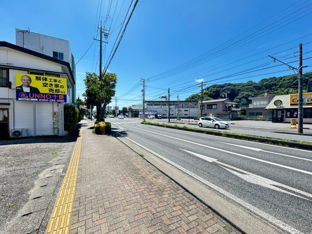 駿河区小黒二丁目　３期　新築戸建　全２棟　１号棟の前面道路含む現地写真|2025/7/22撮影