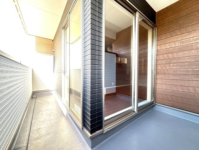 駿河区小黒二丁目　３期　新築戸建　全２棟　２号棟のバルコニー|2025/12/9撮影