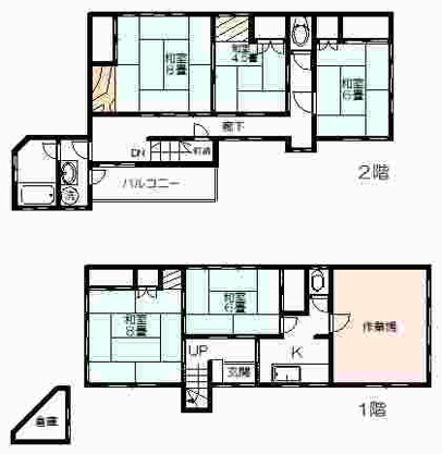 【間取り】 | 伊東市南町 戸建