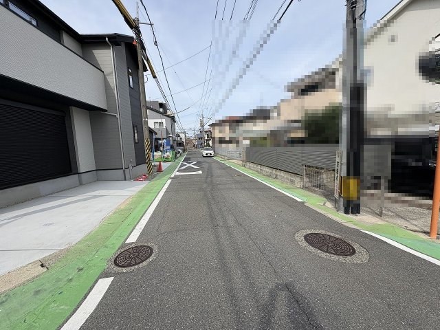 【その他】 | 福岡市城南区長尾4丁目2期　2号棟（全4棟）【仲介手数料無料・0円】 | 現地写真。前面道路です。