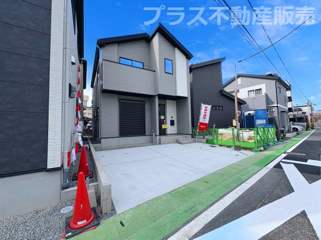 【外観】 | 福岡市城南区長尾4丁目2期　2号棟（全4棟）【仲介手数料無料・0円】 | 現地写真。同じ物件を見るなら、プラス不動産販売にお任せ下さい。