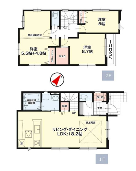【間取り】 | 福岡市城南区長尾4丁目2期　2号棟（全4棟）【仲介手数料無料・0円】 | 平日、土日祝日もお好きな日時にご見学可能です。お気軽にお問合せ下さい。