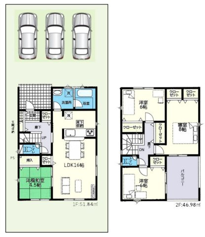 クレイドルガーデン滑川市上小泉　第３