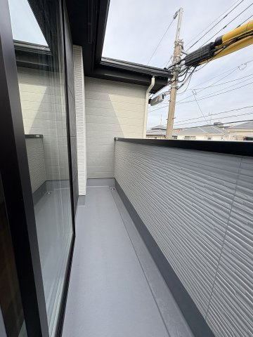 【バルコニー】 | 福岡市城南区長尾4丁目2期　3号棟（全4棟）【仲介手数料無料・0円】 | 現地写真。