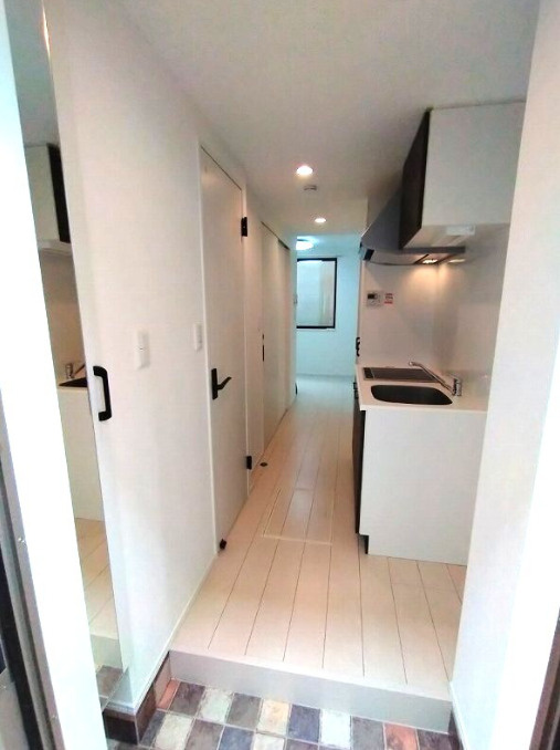 ソルナクレイシア中野の玄関