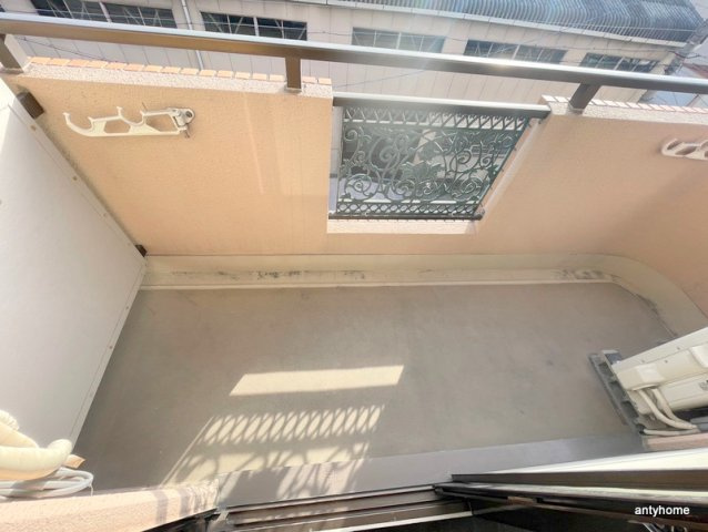 幸田マンション新深江　仲介手数料無料のバルコニー