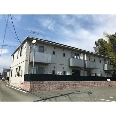 熊本市東区長嶺東７丁目のアパートの外観