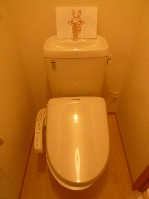 葛城市北花内のアパートのトイレ