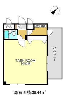 【間取り】 | TASK IN 2be1　403