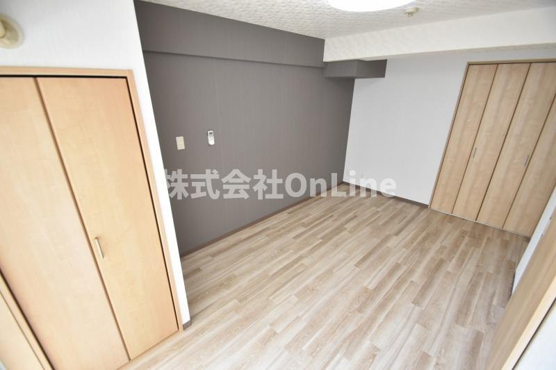 新栄プロパティー東大阪Ⅰの寝室
