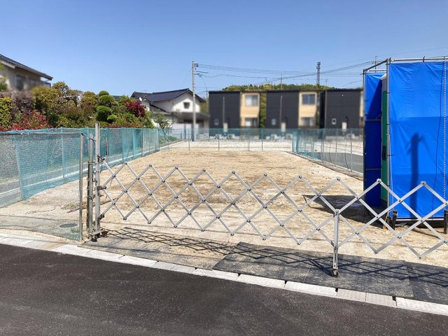 斐川町上直江　新築戸建て　平屋建て　令和7年9月完成予定の外観|現地（2025年5月20日）撮影