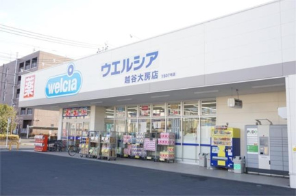 ウエルシア越谷大房店まで601m