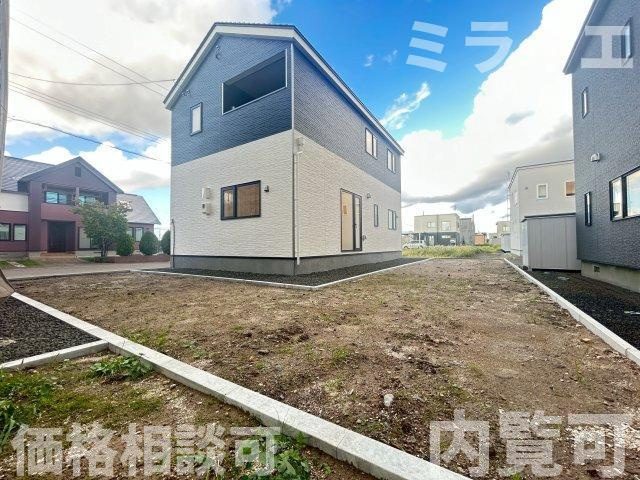 【新築戸建】岩見沢市上幌向南2条8丁目2棟の庭