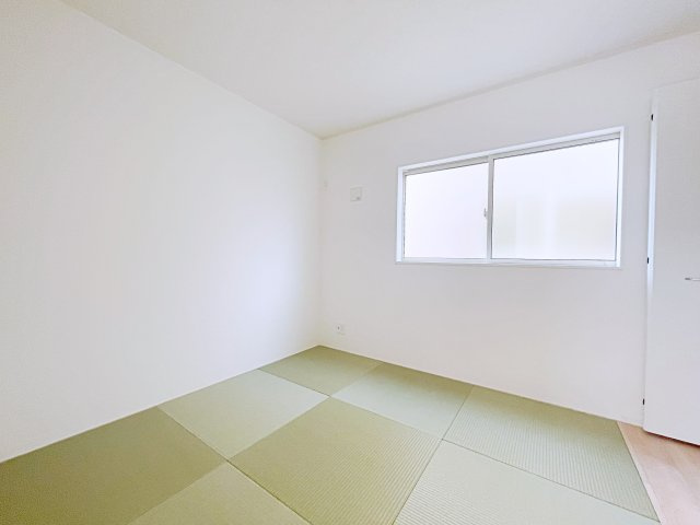 新築戸建・建売　深谷市武蔵野　CRADLE GARDEN　全3棟の和室|用途に応じてアレンジのできる洋風も取り入れた和室！