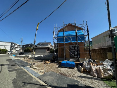 【前面道路含む現地写真】 | 箕面市半町3丁目新築戸建