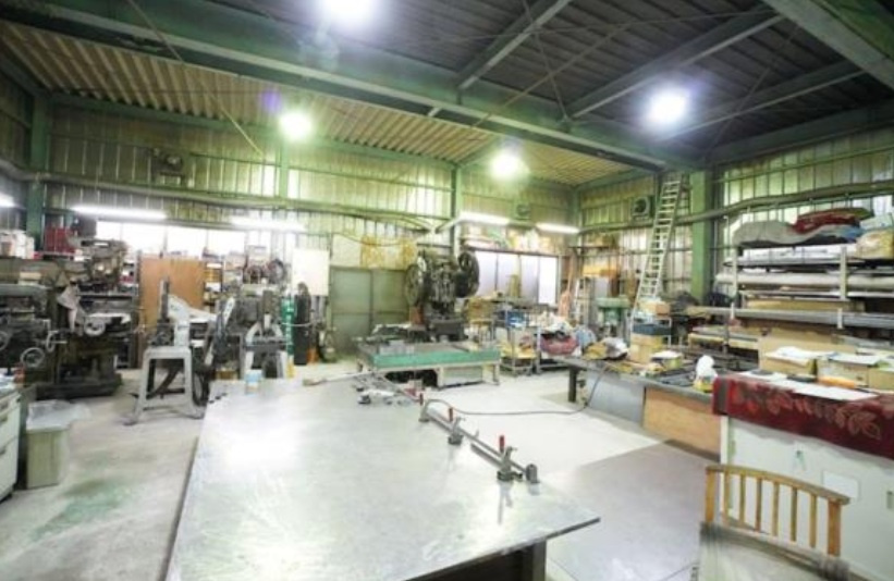 川口市上青木５丁目の倉庫の内装