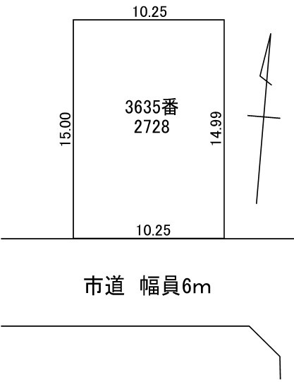 【土地図】 | 新潟市北区松浜みなと　売地