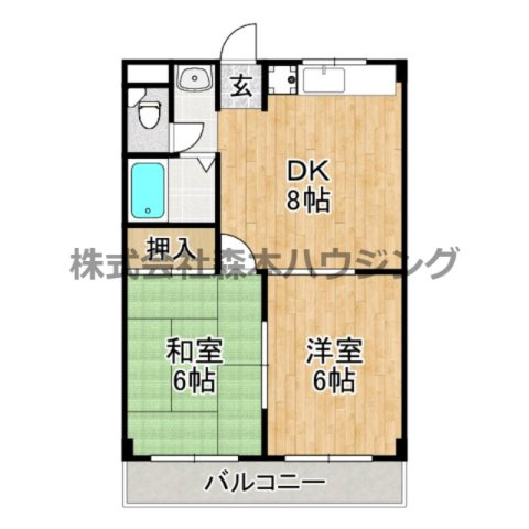 【間取り】 | 　ウエストコート