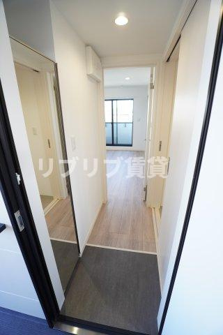 robot home寒川町の玄関