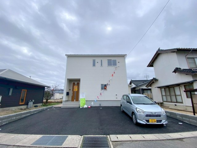 米子市皆生6丁目第一新築分譲住宅の外観|閑静な住宅地内に立地する不動産になります。
