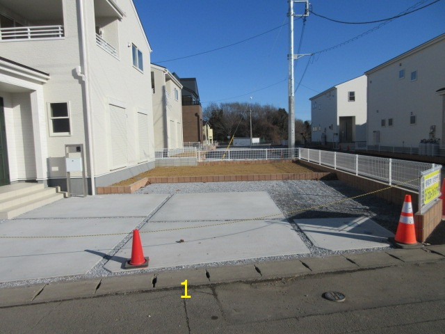 【仲介手数料無料】新築戸建　リーブルガーデン寄居町露梨子2581-1（全8棟）の前面道路含む現地写真