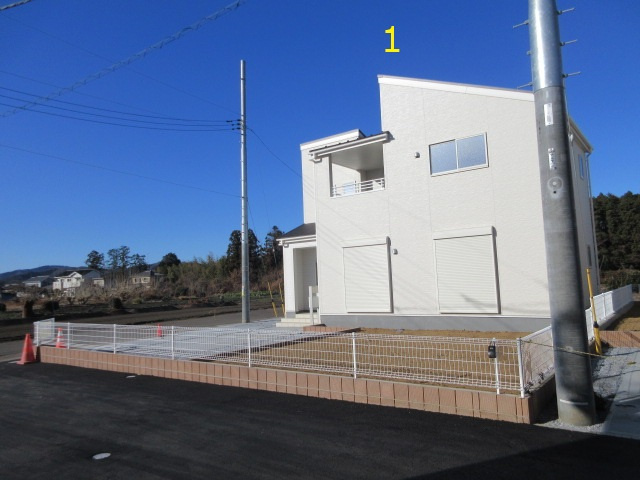 【仲介手数料無料】新築戸建　リーブルガーデン寄居町露梨子2581-1（全8棟）の前面道路含む現地写真