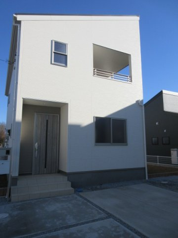 【仲介手数料無料】新築戸建　リーブルガーデン寄居町露梨子2581-1（全8棟）の前面道路含む現地写真