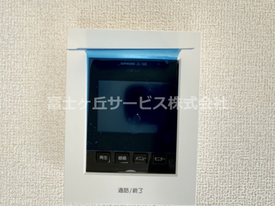 【防犯設備】 | 牧之原市細江 7期 新築一戸建て 1号棟 | TV付インターフォン