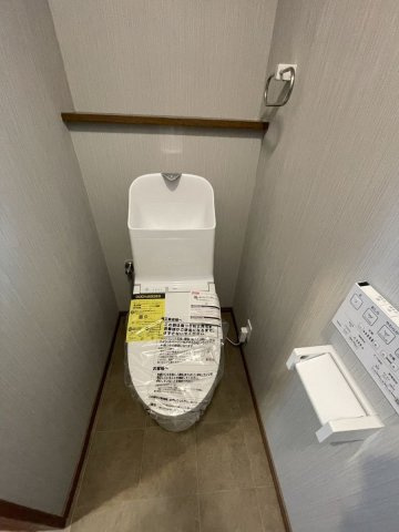 【トイレ】 | 糟屋郡宇美町神武原３丁目　戸建て | いつも綺麗に清潔に！ウォッシュレット付きトイレです