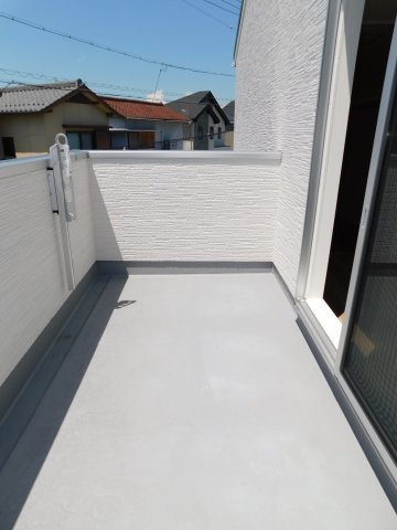 稲沢市北島町千野地の新築一戸建のバルコニー|◇バルコニー◇　　日当たり良好なワイドバルコニー♪