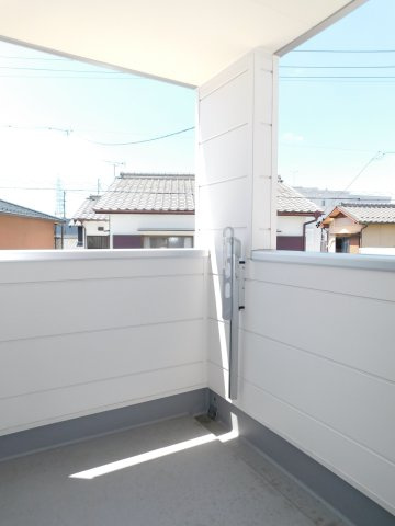 稲沢市北島町千野地の新築一戸建のバルコニー|◇バルコニー◇　　日当たり良好なインナーバルコニー♪