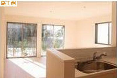 座間市栗原中央1丁目新築戸建て　2号棟のキッチン|お料理しやすいキッチンです