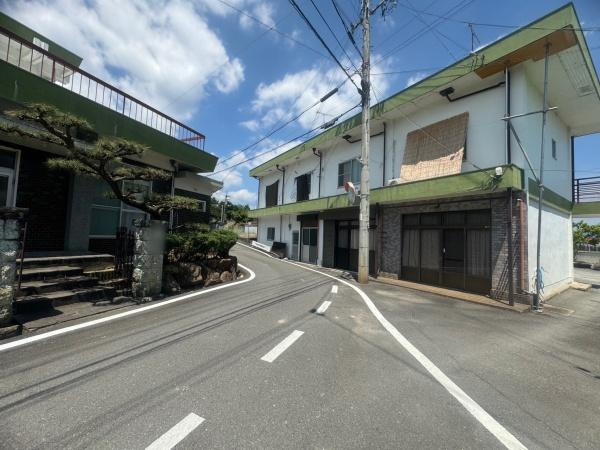 紀の川市黒土・上田井　土地の前面道路含む現地写真