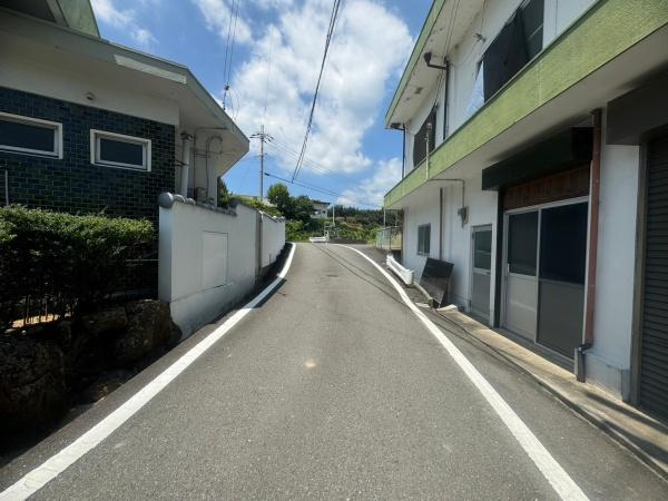 紀の川市黒土・上田井　土地の前面道路含む現地写真