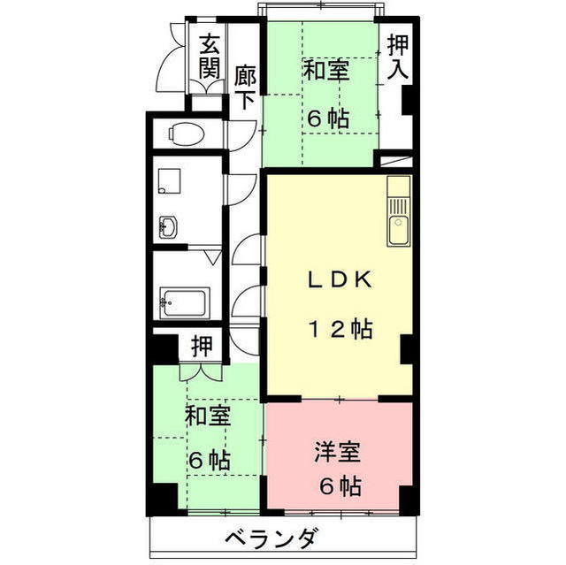 アビタシオンＯＨＮＯの間取り