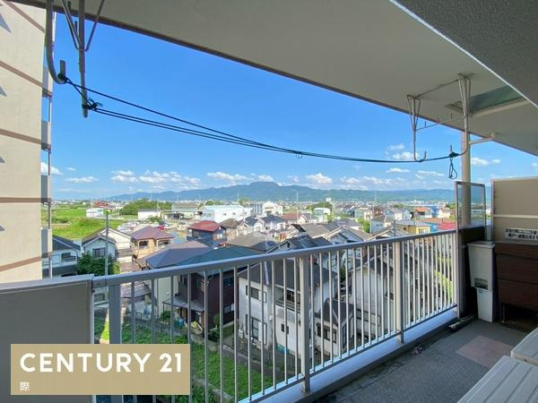 サンライズマンション岩出５弐番館　のバルコニー