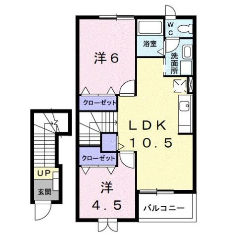 フィオレンテⅡの間取り