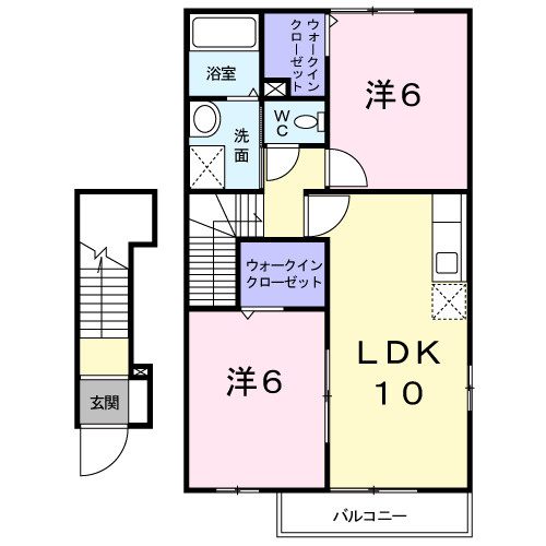 クォーク１８Ｃの間取り