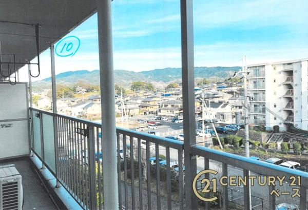 Ａマンション8号棟 のバルコニー