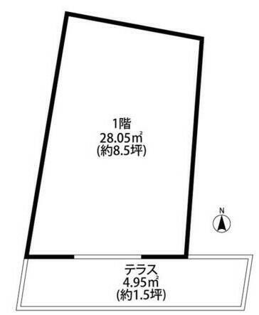 中目黒3分　スケルトンの画像