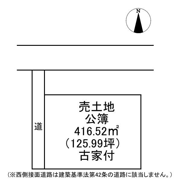 平田町　売土地　古家付