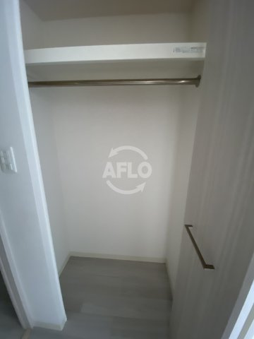 プレサンスOSAKA DOMECITYクロスティの収納|プレサンスOSAKA DOMECITYクロスティ（プレサンスオオサカドームシティクロスティ）　クローゼット