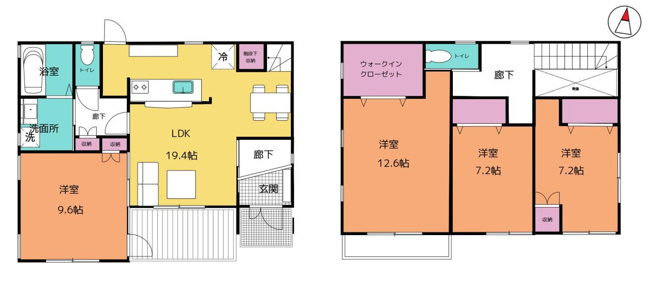 【間取り】 | 高知市中万々