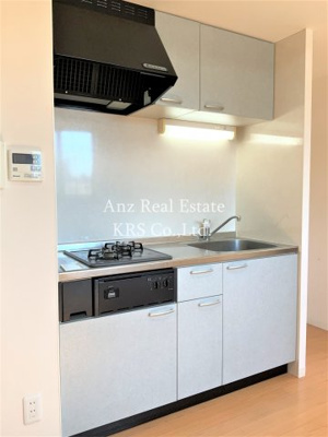 【キッチン】 | トモ南堀江 | 2口ガスコンロ！使いやすいキッチン！