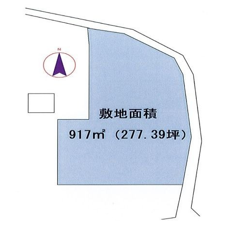 大津市真野大野１丁目の事業用地