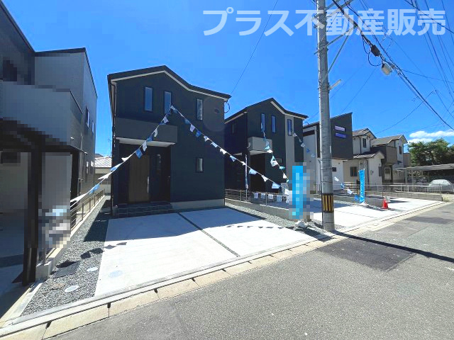 【外観】 | 福岡市南区柳河内2丁目2期　1号棟（全2棟）【仲介手数料無料・0円】 | 完成しました。物件内部もご見学頂けます。プラス不動産販売にお任せ下さい。