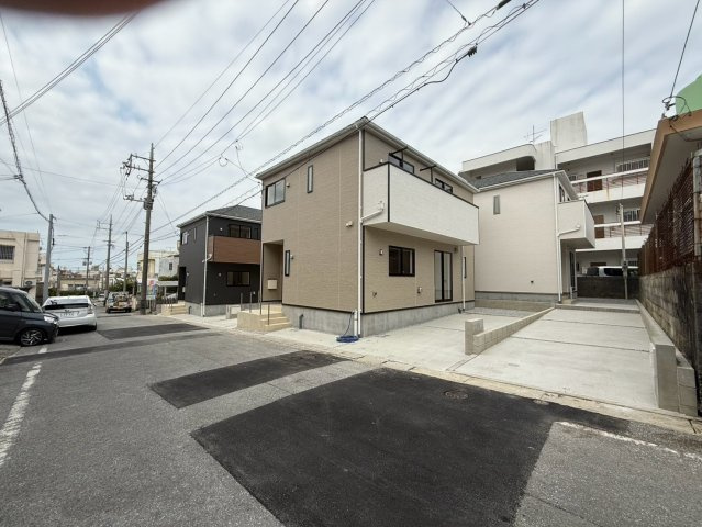 ♥♥宜野湾市新城第1-4号棟（全4棟）の外観|4号棟（現地撮影3月）