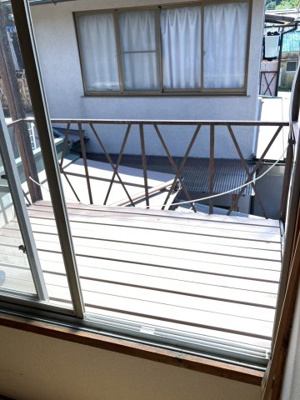 【バルコニー】 | 嵐山戸建て