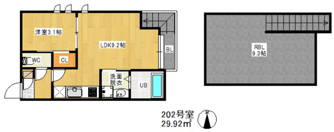 【間取り】 | GRANDTIC　Dolce　井尻　★プライスホームなら仲介手数料が割引価格です！★